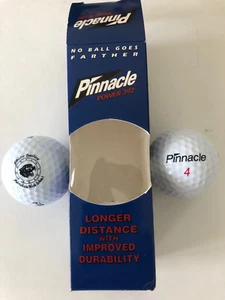 Ashtabula High School (Panthers) Athletic Boosters Pinnacle Golf Balls-Set of 3 - Picture 1 of 5