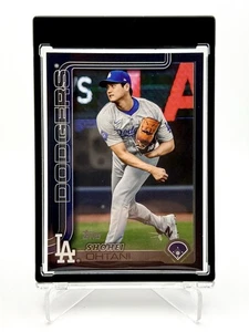 🔥 2025 Topps Series 2 SHOHEI OHTANI Black Parallel SSP /74 Los Angeles Dodgers - Picture 1 of 3