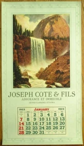 Ottawa, Ontario, Kanada 1923 Werbeschild / 12x21 Plakat - Versicherung / Immobilien - Bild 1 von 1