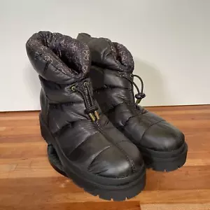 Guess Leeda 2 Stivali da neve tempo freddo neri 10 m - Foto 1 di 9