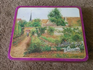 WHITMAN'S CANDIES PISSARRO PAINTING COLLECTIBLE TIN, REALLY NICE CONDITION - Picture 1 of 12