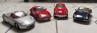 4 Porsche Modelle 1:18   Boxster/Carrera-Speedster/356 B/911 Carrera Cabrio