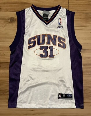 Camiseta deportiva vintage Reebok Phoenix Suns Shawn Marion juvenil mediana (10-12) blanca Foto 1 de 4