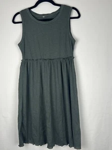 Vestido gris hasta la rodilla para mujer. Talla mediana. NUEVO - Imagen 1 de 6