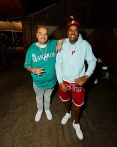 Pantaloncini Just Don x Mitchell Ness Philadelphia Phillies MLB AUTENTICI Borgogna 2XL - Foto 1 di 19