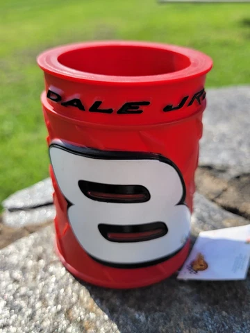 Nascar Dale Earnhardt Jr. Can Koozie Red and Black #8, 2007 New, NOS Cover