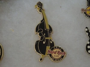 Hard Rock Cafe pin Las Vegas Upright Bass Guitar 2013 - Picture 1 of 1