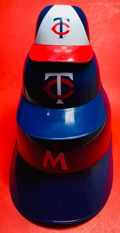 3 MINNESOTA TWINS HELMETS FOOD BOWLS MLB 3 different LOGOS & SIZES ICE CREAM Cover