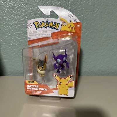 Jazwares Pokemon Bruja EEVEE & SABLEYE Halloween Figuras Batalla Pack Nintendo Foto 1 de 2