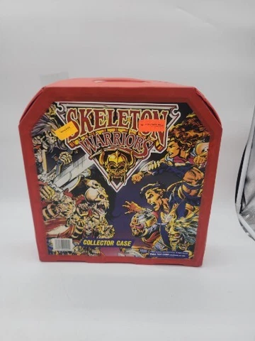 Skeleton Warriors Collector Case Tara Toy Corp: 1994 storage action figure Cover