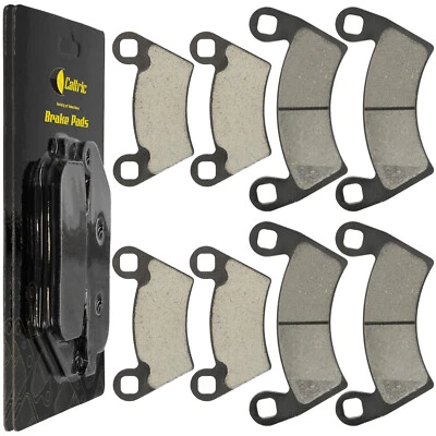 Caltric Front and Rear Brake Pads for Polaris Ranger 700 EFI 4X4 6X6 2008-2009 - Image 1 of 4