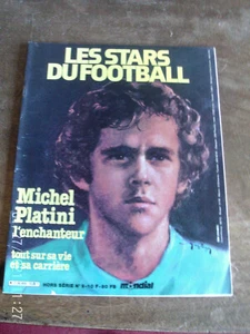 1978 REVUE STARS DU FOOTBALL MONDE MICHEL PLATINI NANCY LES VERTS JUVENTUS - Bild 1 von 3