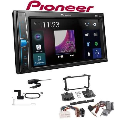 Pioneer Multimedia Autoradio Bluetooth DAB+ für GM Hummer H2 2003-2007 schwarz - Bild 1 von 4
