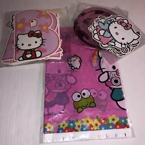 Hello Kitty Birthday Party Decorations Banner, Hanging Decor, Tablecloth - Picture 1 of 1