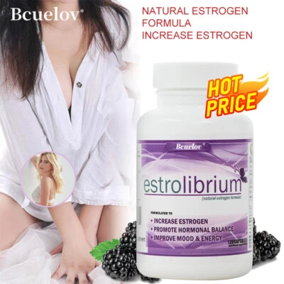 BCUELOV Östrogen Kapseln - Hormonausgleichende Nahrungsergänzungsmittel Estrogen level