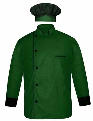 Chef Coat Full Sleeves Jacket Single breasted Restaurant Kitchen Uniform for Men - Image 1 of 2