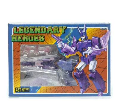 Newage H43T TYR Legend Scale Cyclonus Clear Limited Version Action Figure toy - Image 1 of 4