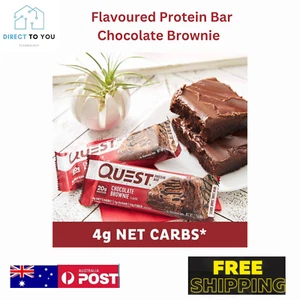Quest NUTRITION Chocolate Brownie Flavoured Protein Bar 12 Pack x 60 g - Picture 1 of 6