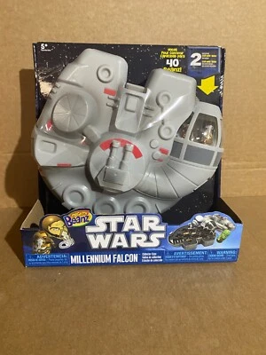 NUEVO PODEROSO BEANZ STAR WARS HALCÓN MILENARIO + EXCLUSIVO CHEWBACCA & HAN SOLO Foto 1 de 4