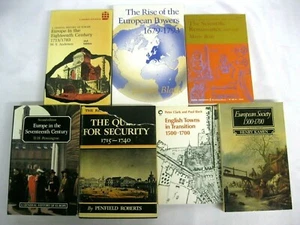 European Society History 1400s-1700s 7 Books English Towns Rise of Modern - Foto 1 di 6