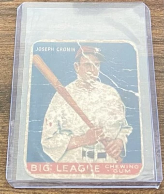 Joe Cronin 1933 Goudey #63 Washington Senators - Image 1 of 2