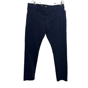 Mavi Navy Blue Work Khaki Johnny Style $130 Chinos Pants Mens Size 36X32 Skinny - Picture 1 of 19