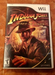 Nintendo Wii Game - Indiana Jones The Staff Of Kings CIB - Picture 1 of 4