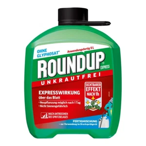 2x 5l RoundUp Express AF Fertigmischung Unkrautvernichter mit Sofortwirkung - Bild 1 von 1