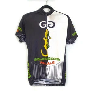 World Jerseys Mens Cycling Golden Gecko Pale Ale Raglan Jersey Size Medium Pocke - Picture 1 of 8