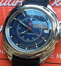 VOSTOK KOMANDIRSKIE RUSO MECÁNICO RELOJ #211398