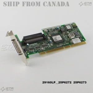 Adaptec SCSI Card 29160LP 25P6272 25P6273 - Picture 1 of 6
