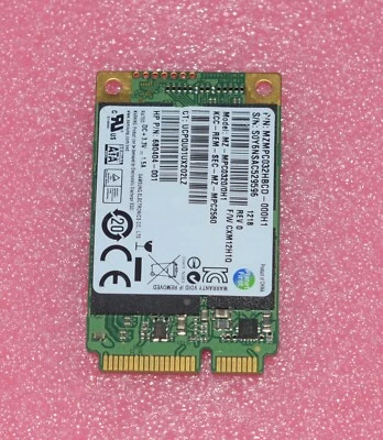 Samsung 32GB SSD mSATA Mini PCI-E MZMPC032HBCD-000H1 NEW - Image 1 of 4
