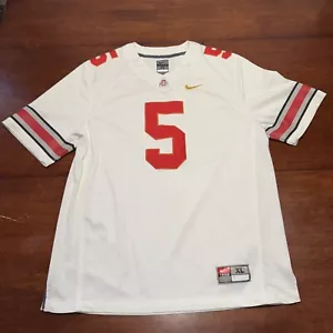NIKE Ohio State Buckeyes Youth Boys Size XL Football Jersey #5 Gold Stitched - Picture 1 of 12