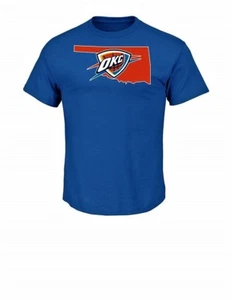 NBA Majestic Oklahoma City Thunder Westbrook The Record Holder Player Name Shirt - Picture 1 of 3