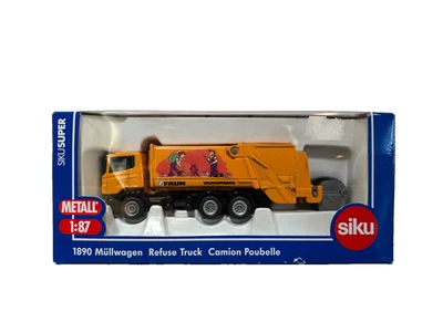 Siku Super 1:87   1890 Müllwagen   "FAUN  VARIOPRESS" - Bild 1 von 4