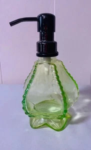 Loción bomba verde lima 7’ negro mango jabón botella vidrio encaje detalles elegante - Imagen 1 de 5