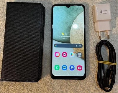 Samsung Galaxy A12 - 64GB - Schwarz (Ohne Simlock) (Dual-SIM) - Bild 1 von 4