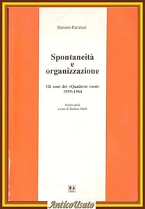 SPONTANEITÄT UND ORGANISATION von Raniero Panzerieri 1994 BFS Buch rote Hefte - Bild 1 von 4