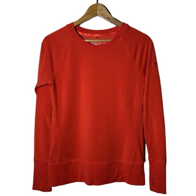 Nike Golf Dri-FIT Camiseta Manga Larga Para Mujer Talla Pequeña Rojo/Coral Absorbe Humedad Foto 1 de 4