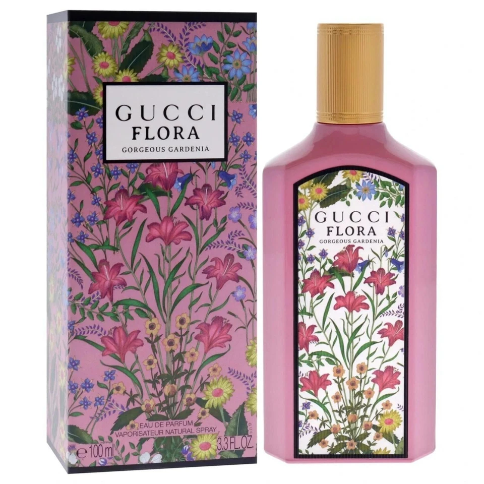 Gucci Flora Gorgeous Gardenia 100ml EDP Perfume Spray | Sealed | UK Stock - Image 1 of 1