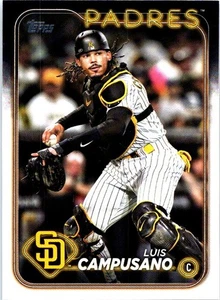 2024 Topps #217 Luis Campusano San Diego Padres Baseball Card - Picture 1 of 2