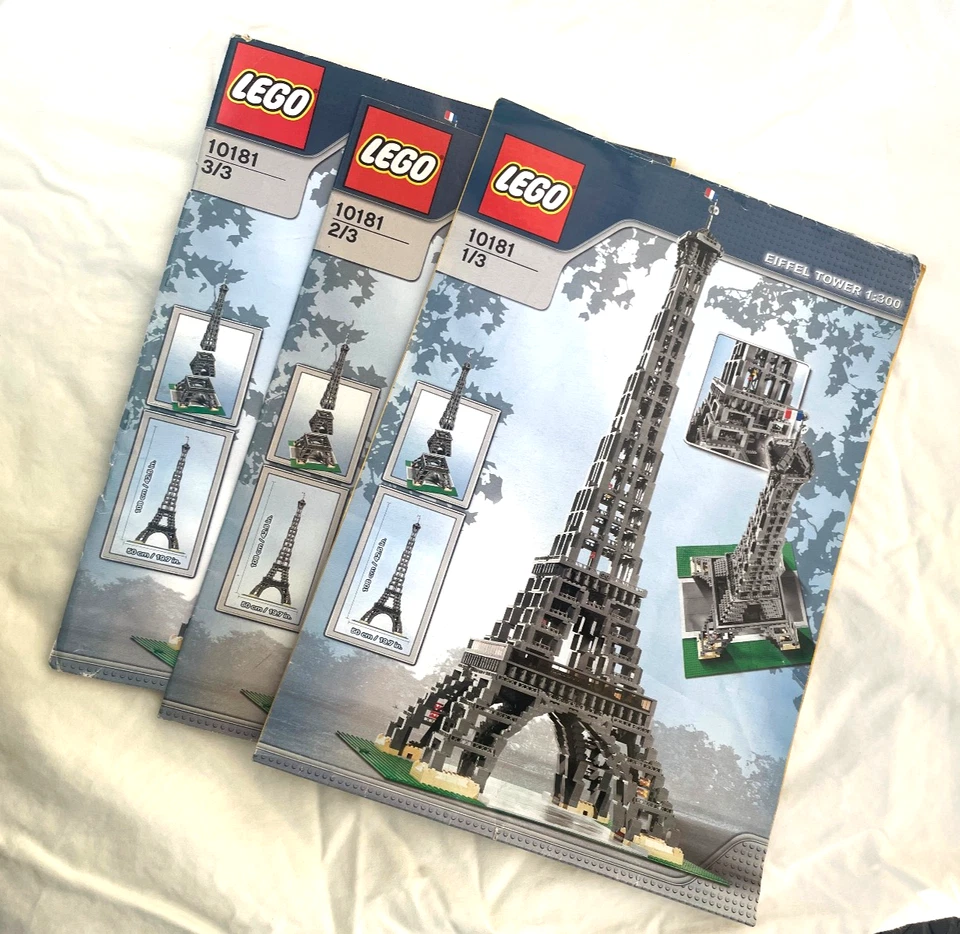 LEGO Instructions Booklet 10181 Eiffel Tower - Image 1 of 4