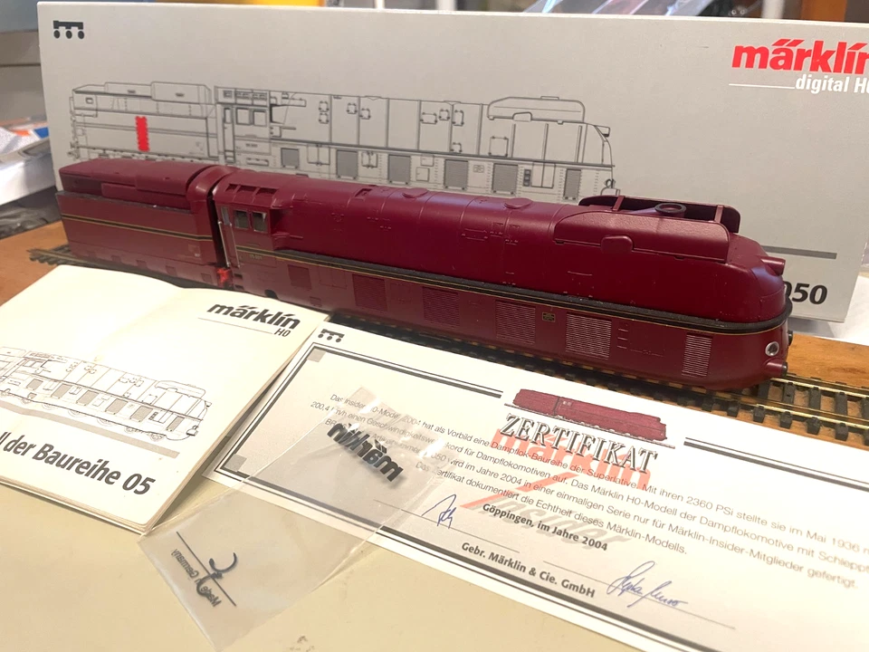 MÄRKLIN HO Stromlinie 05 001 in Metall nr. 37050 in OVP DIGITAL SOUND neuwertig - Bild 1 von 1