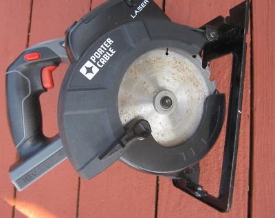 Porter Cable 18V Cordless 6-1/2" Circular Saw Type 1 No Battery PC186CSL Working - Image 1 of 4