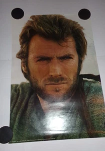 Vintage 1972 Scandecor Poster Clint Eastwood Dirty Harry 23x34 - Picture 1 of 9