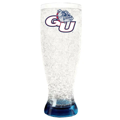 Gonzaga Bulldogs 16oz Flared Pilsner Freezer Glass Cover