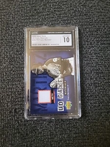 2006 Upper Deck Baseball Pedro Martinez UD Game Materials Patch CGC 10 BB132 - Picture 1 of 2