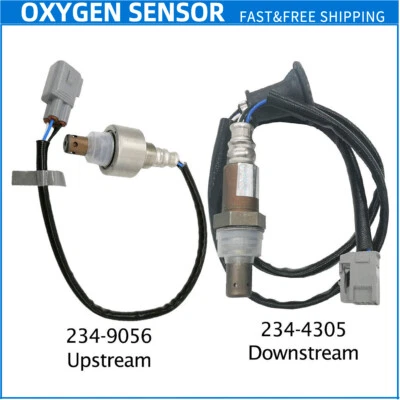 Juego de 2 sensores de oxígeno O2 ascendente y descendente para Toyota Corolla Matrix 2009 2010 1,8 L Foto 1 de 4