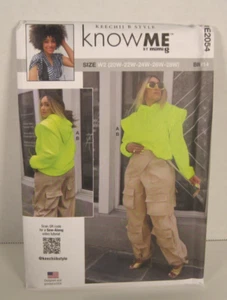 Know Me Mimi G #2054 Pullover Hoodie & Cargo Pants Women's 20W-28W Pattern Uncut - Picture 1 of 2