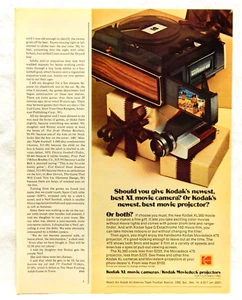 KODAK XL MOVIE CAMERA, KODAK MOVIEDECK PROJECTOR - Picture 1 of 2